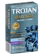 TROJAN BARE SKIN EVERYTHING  VAREITY 3CT